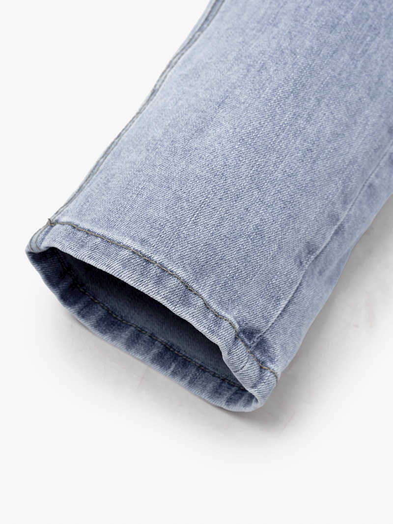 Quan Jean Theu Chu M O Tui Sau Form Slimfit QJ107 Xanh Bien Nhat