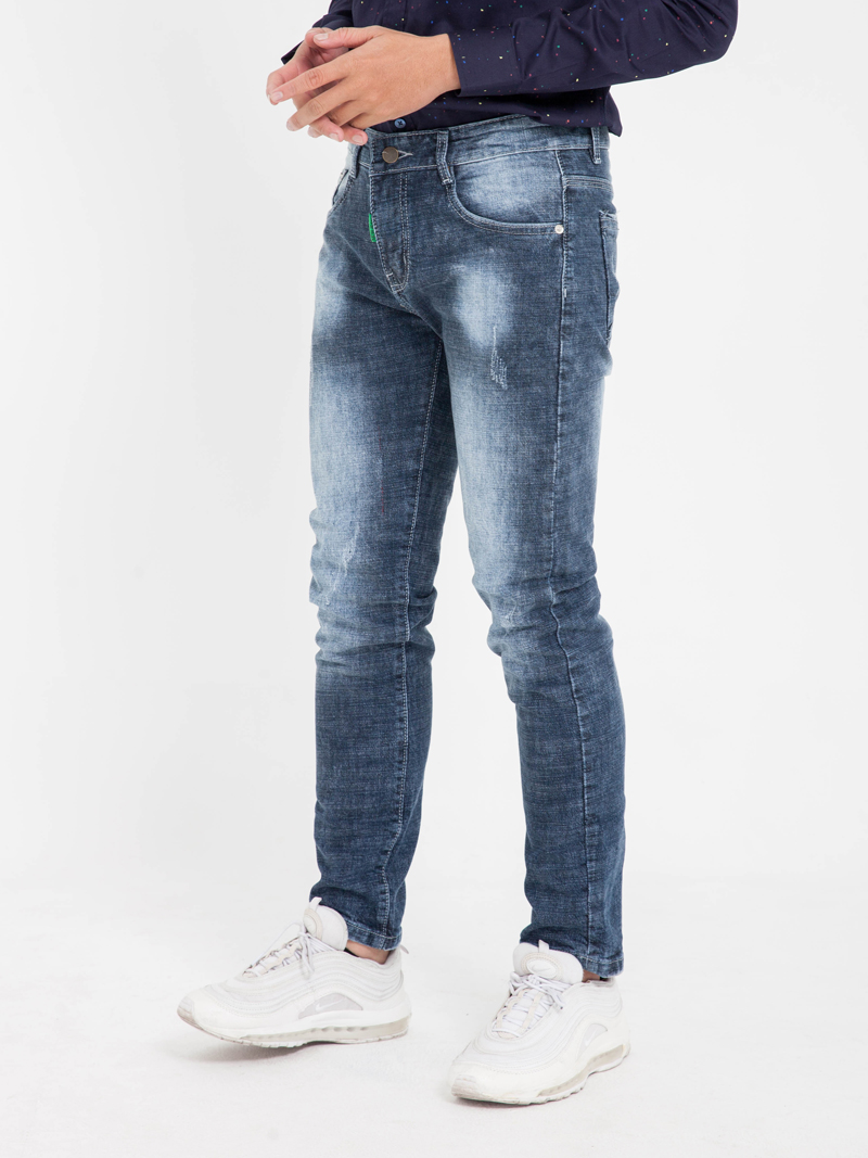Quan Jeans Skinny Xam Chuot Dam QJ1611