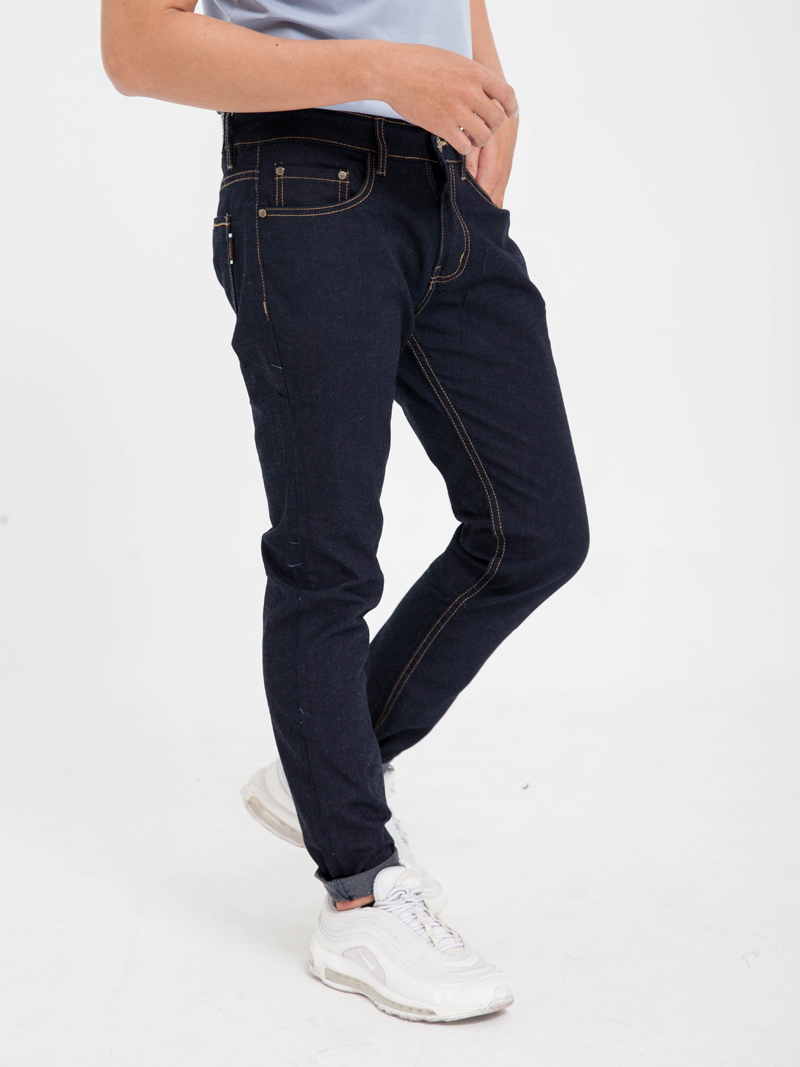 Quan Jeans Skinny Xanh Den QJ1609