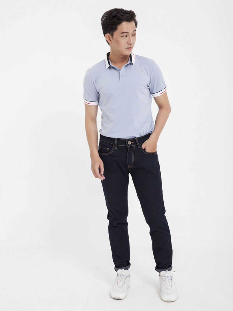 Quan Jeans Skinny Xanh Den QJ1609