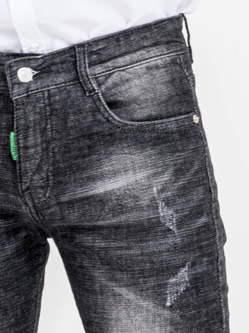 Quan Jeans Skinny Xanh Den QJ1613