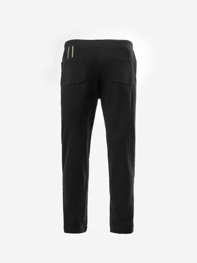 Quan Jogger Kaki Lung Thun Gan Tag Da Tam Giac Form Regular JO016 Mau Den