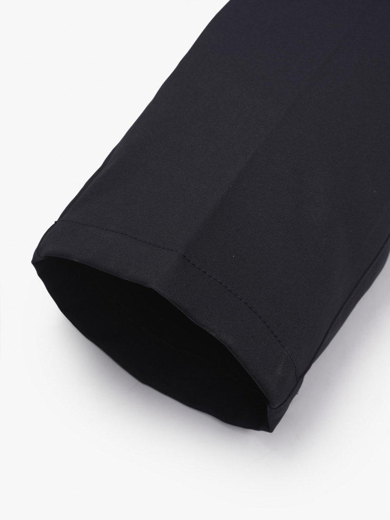 Quan Kaki Theu logo tron 4M Premium Form Straight QK030 Mau Den