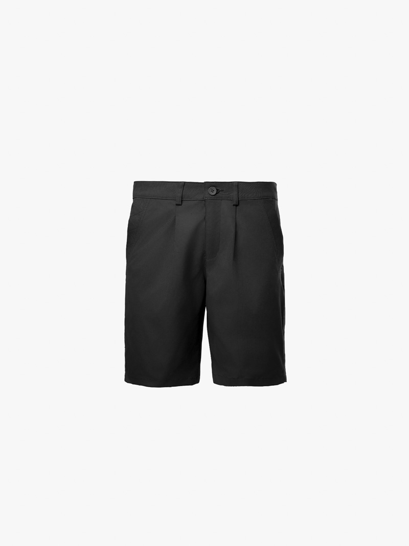 Quan Short Kaki Dieu ZicZac O Tui Form Regular QS063 Mau Den