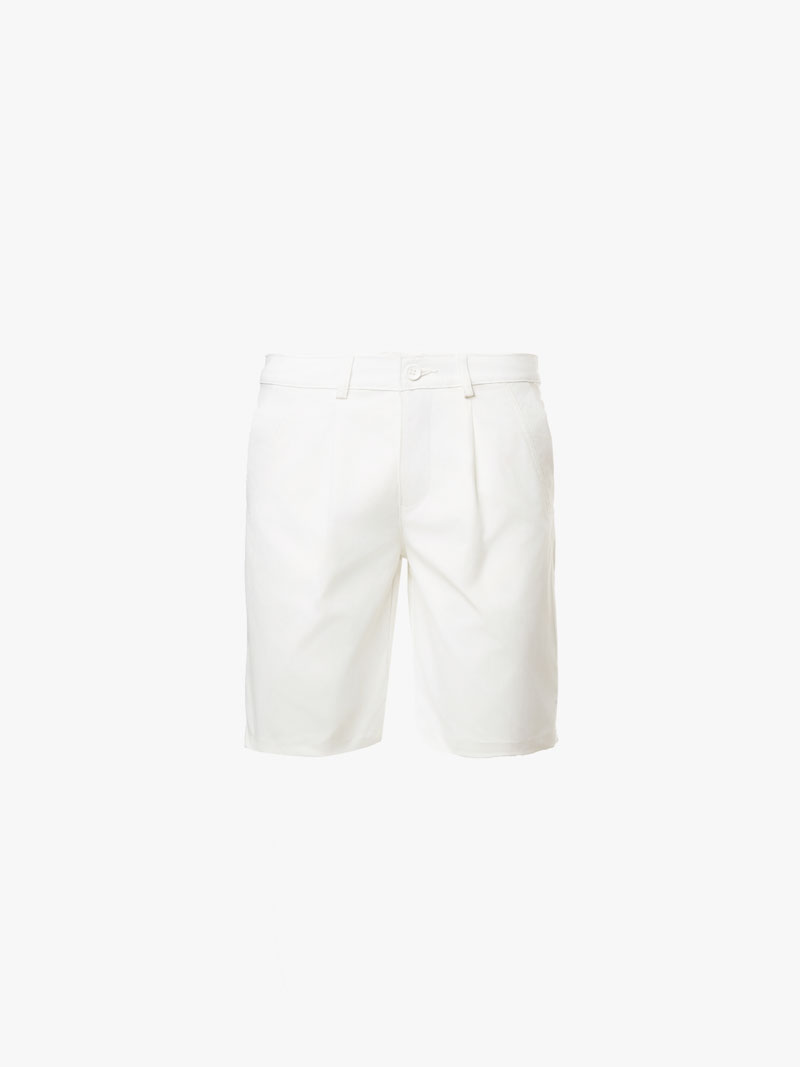 Quan Short Kaki Dieu ZicZac O Tui Form Regular QS063 Mau Trang