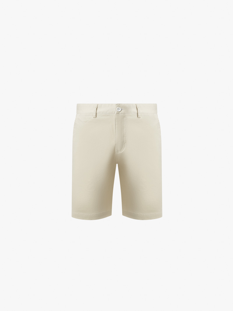 Quan Short Kaki Tui Nho Kieu Form Regular QS054 Mau Kem