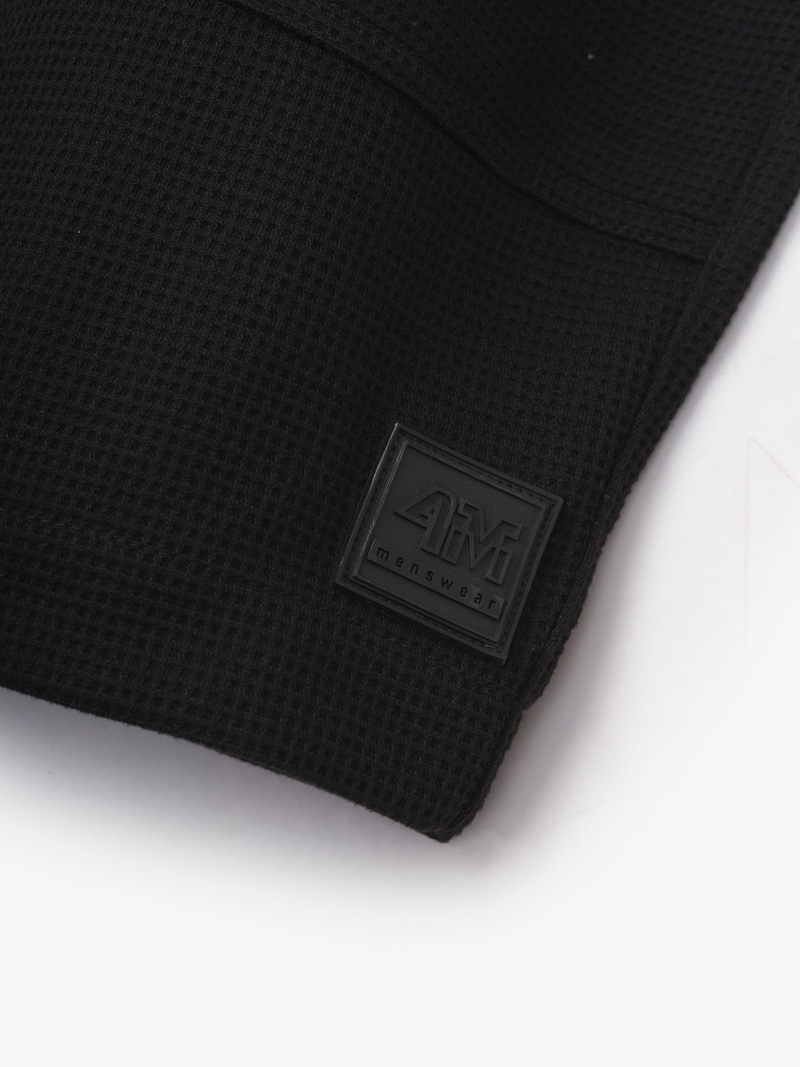 Quan Short Lung Thun Tui Xeo Gan Tag Silicon 4M Form Regular QS064 Mau Den