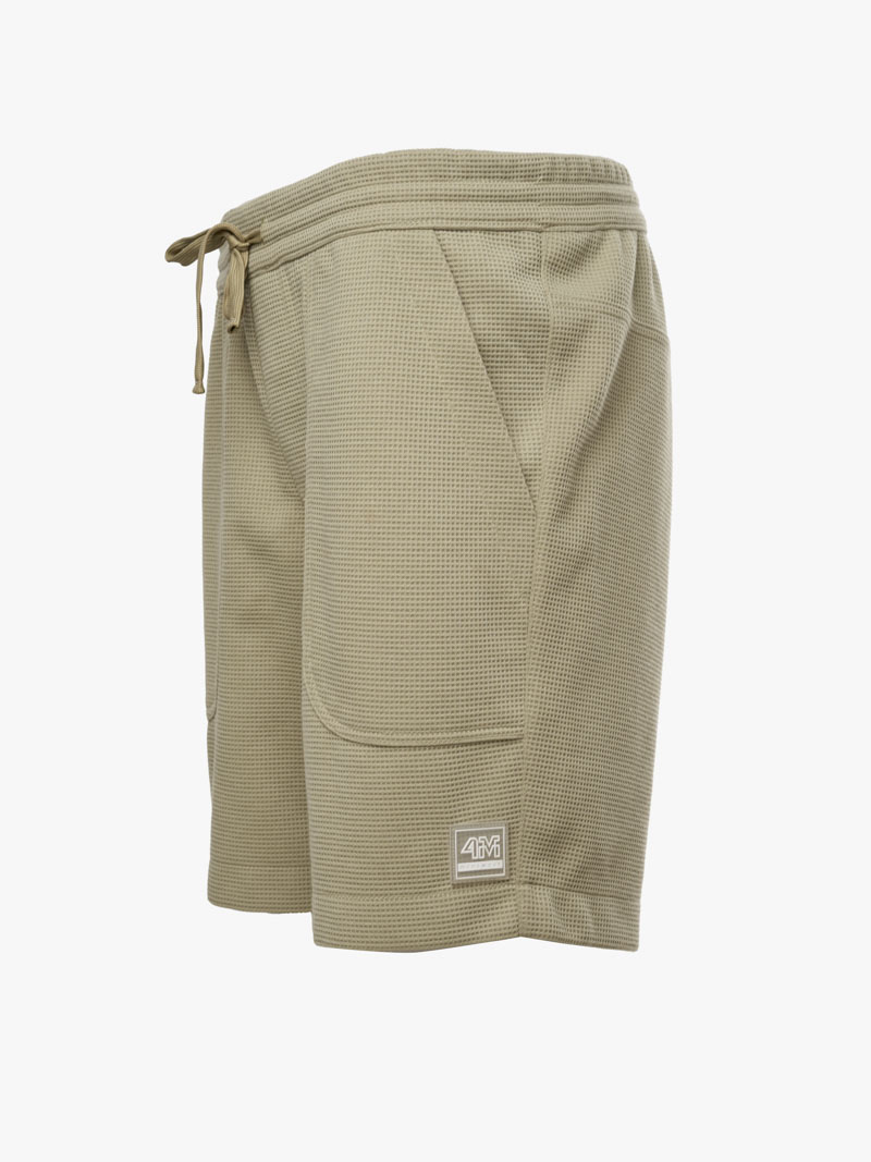 Quan Short Lung Thun Tui Xeo Gan Tag Silicon 4M Form Regular QS064 Mau Reu