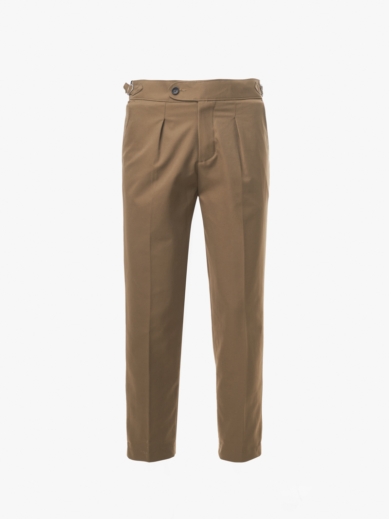 Quan Tay Sidetab Gan Day 3 Soc Form Slimfit QT065 Mau Nau Nhat