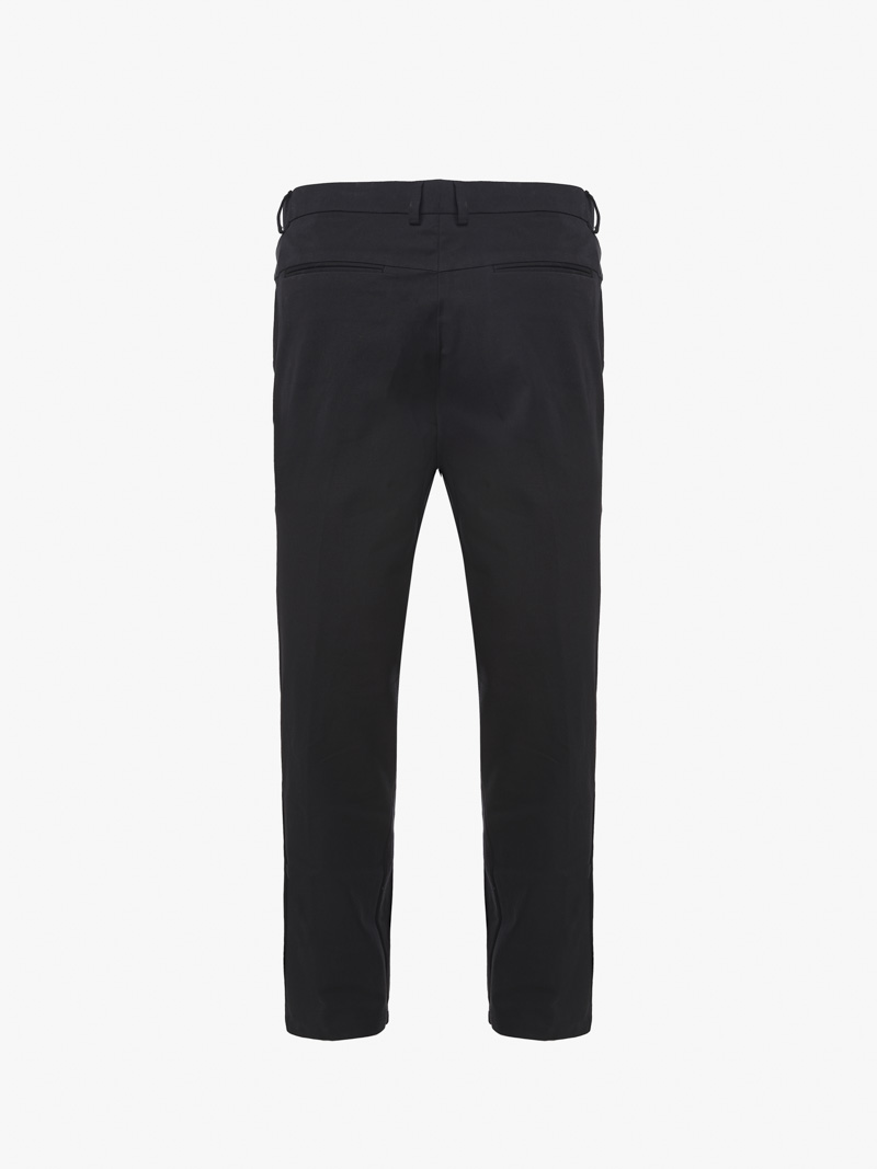 Quan Tay Tui Sau Mo 2 Coi Trang Tri Day Soc Form Slimfit QT064 Mau Den