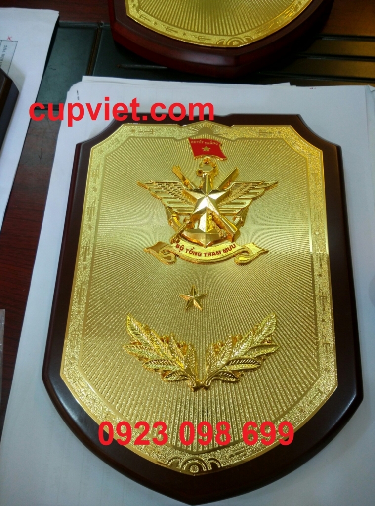 San xuat bieu trung dong lam bang chung nhan qua tang bang khen bang vinh danh go dong gia re