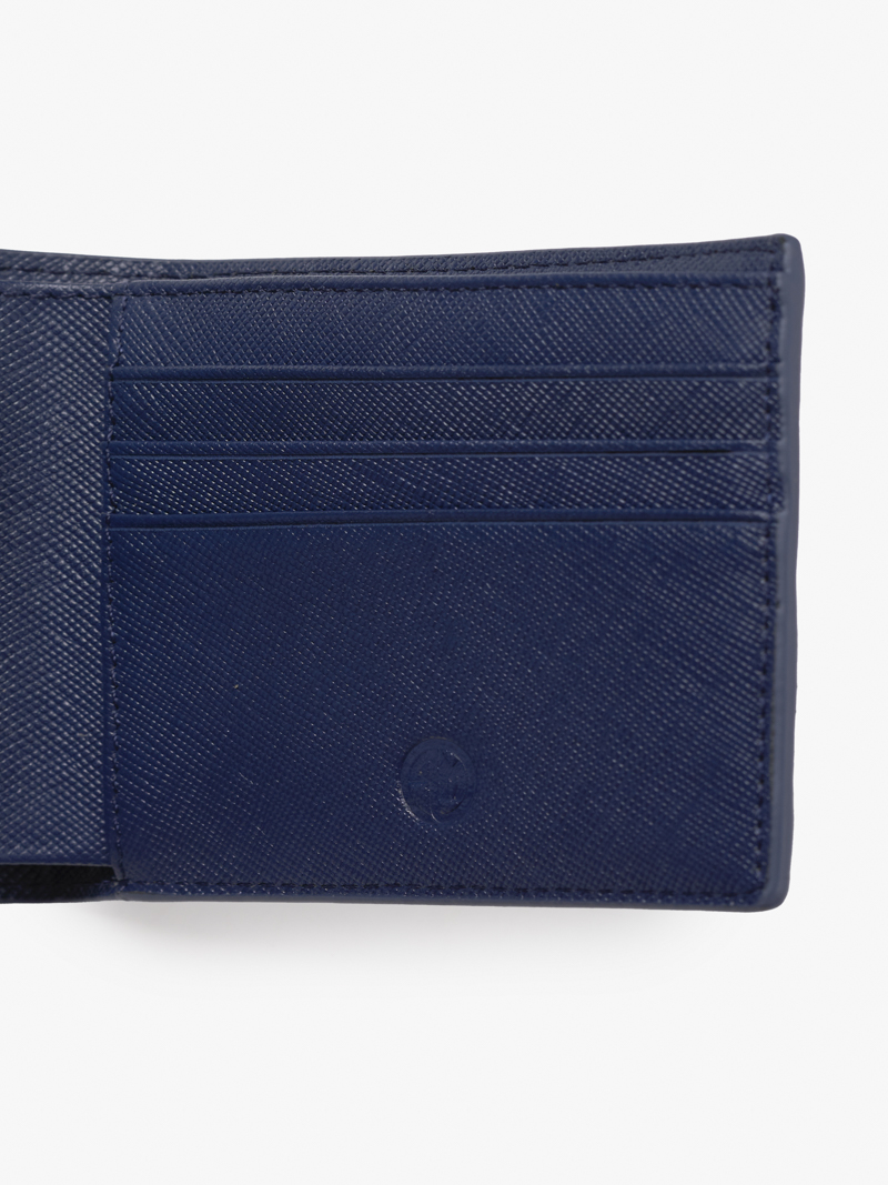 VI DA SAFFIANO PHOI SOC BV048 Mau Xanh Den