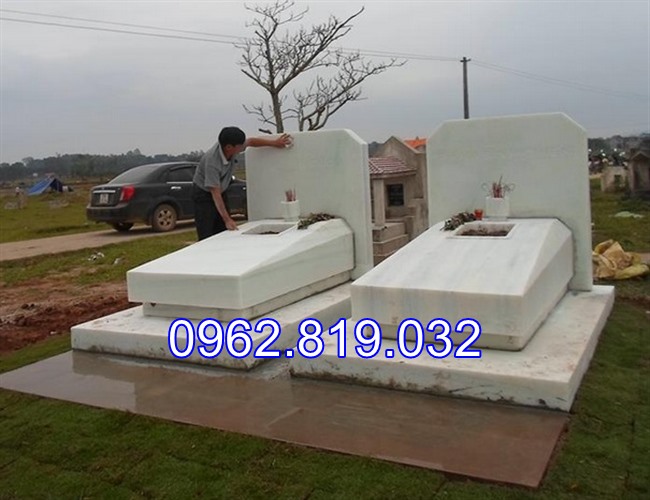 Xay mo doi cao cap hien dai bang da xanh den da trang da vang