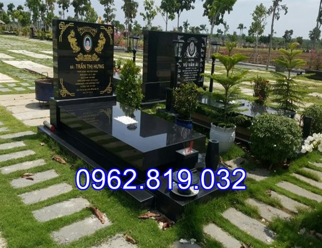 Xay mo doi cao cap hien dai bang da xanh den da trang da vang