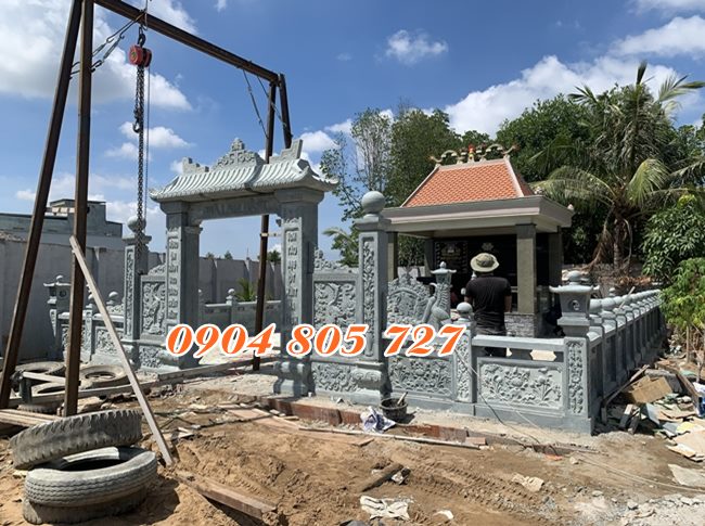 Mau cong nghia trang bang da 2023