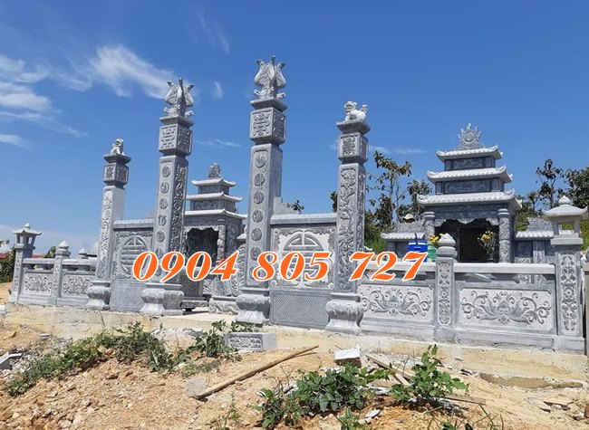 Mau cong nghia trang bang da 2023