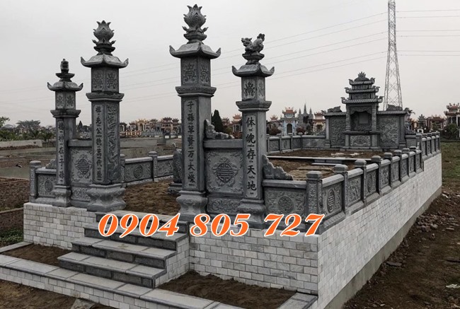 Mau cong nghia trang bang da 2023