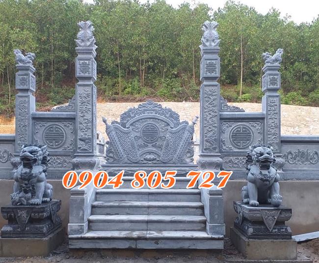 Mau cong nghia trang bang da 2023