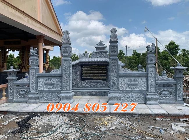 Mau cong nghia trang bang da 2023