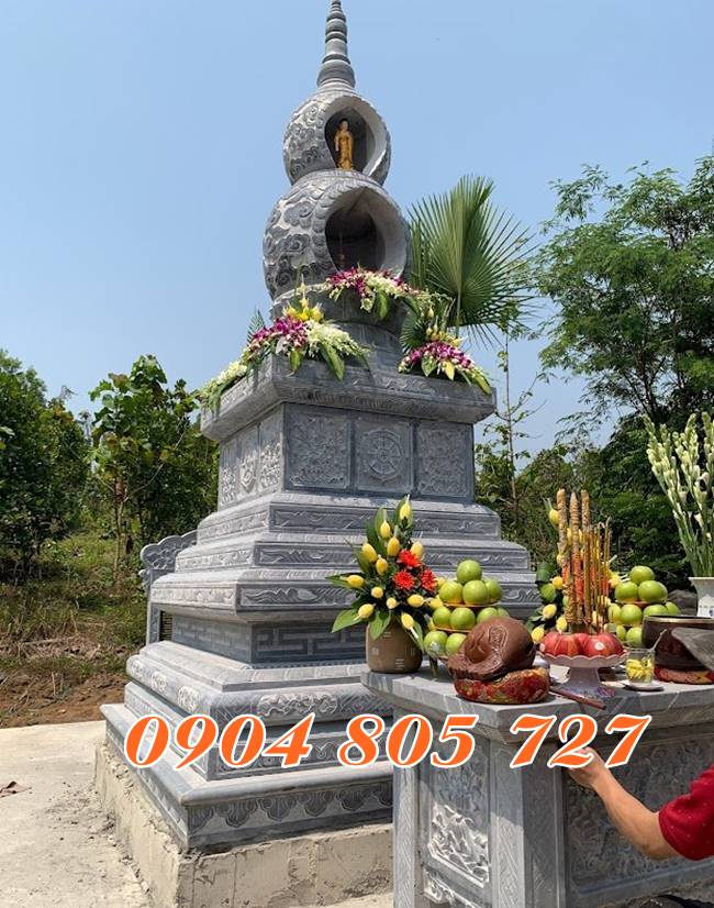 Ban mau thap mo da de hu tro cot tai Lam Dong