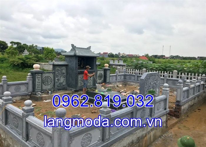 Cau tao Lang mo da gia dinh can biet de co mot khu lang mo dep