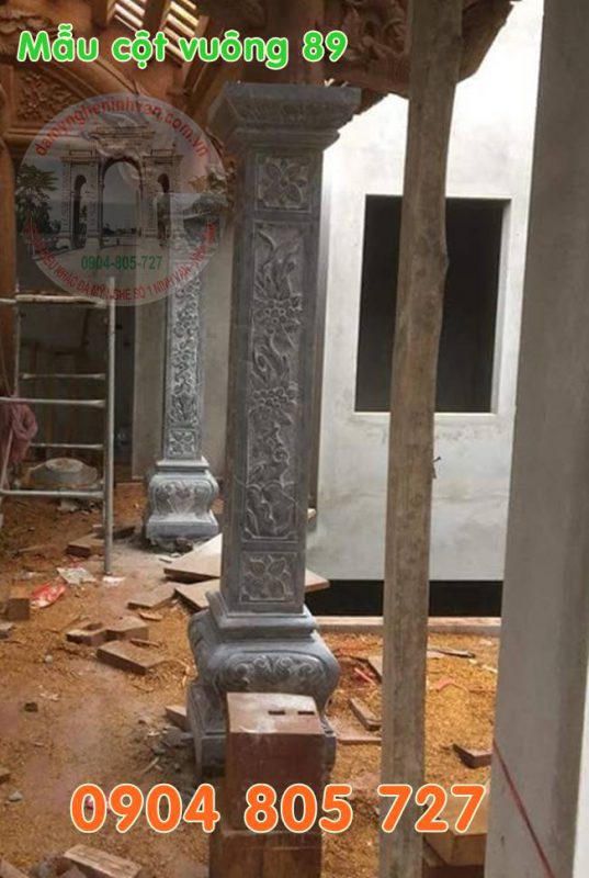 Cot vuong hien nha tho dinh chua bang da