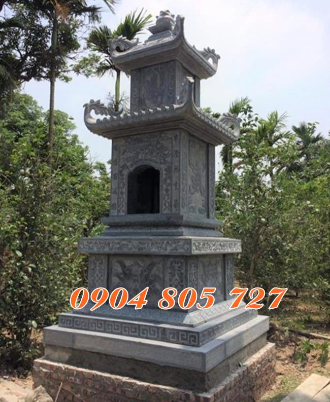 Gia mau thap de tho hu tro cot tai Dong Thap bang da