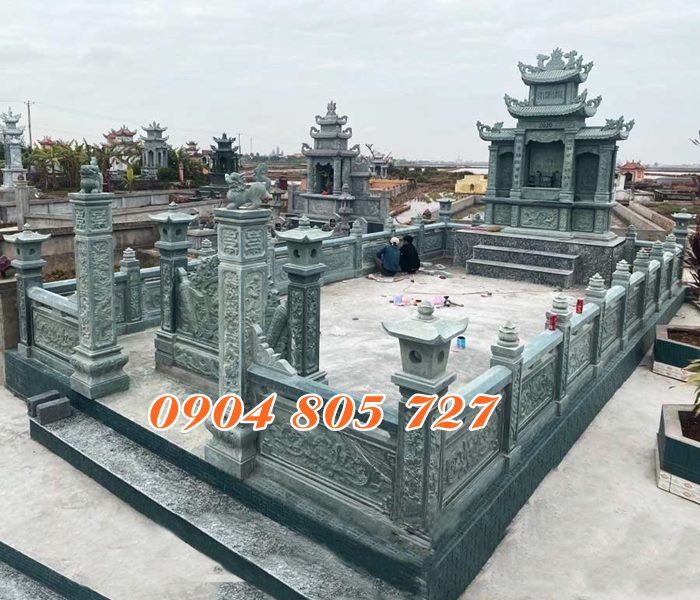 Khu lang mo da dep tai Ben Tre