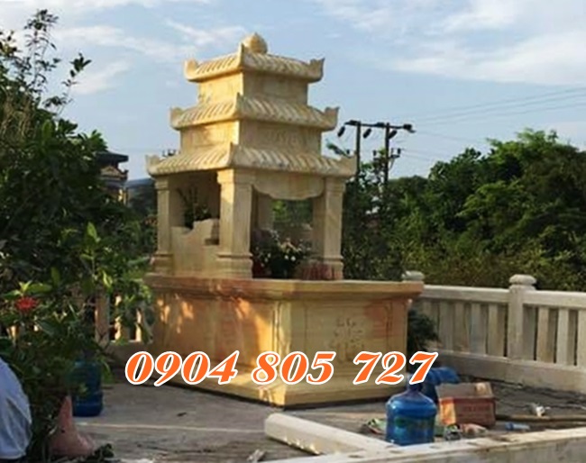 Lang mo da de tro cot hai cot tai An Giang