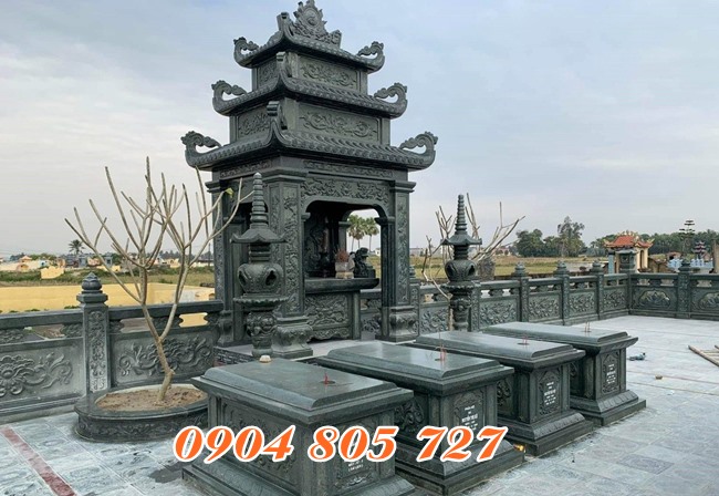 Lang mo da de tro cot hai cot tai An Giang