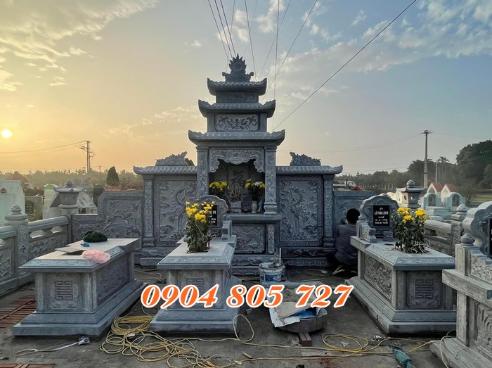 Lang mo da de tro cot tai Long An thiet ke dep