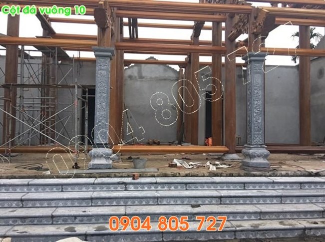 Mau cot da vuong hien nha tho