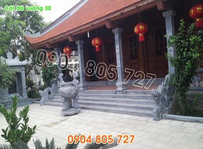 Mau cot da vuong hien nha tho