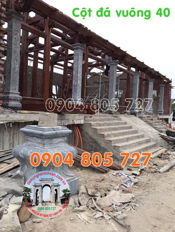 Mau cot da vuong hien nha tho