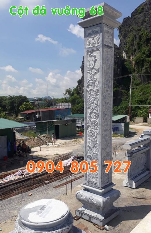 Mau cot da vuong hien nha tho