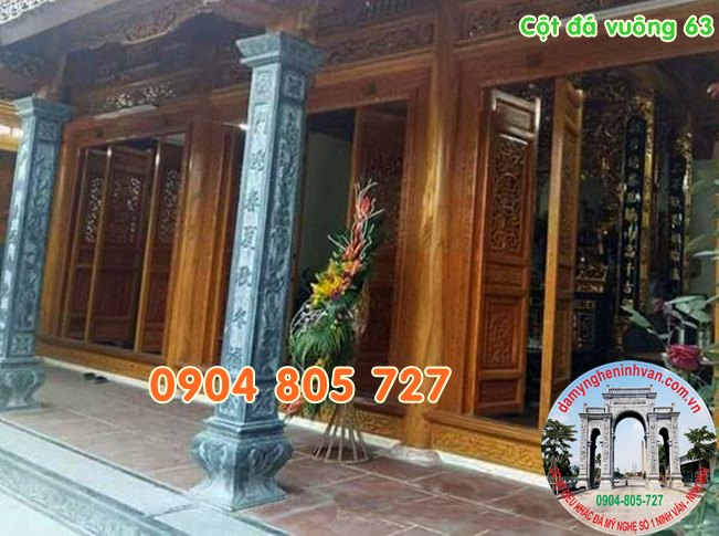 Mau cot da vuong hien nha tho