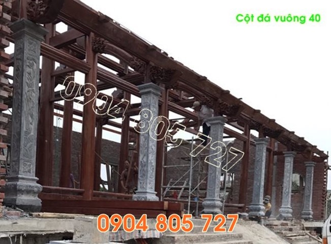 Mau cot da vuong hien nha tho