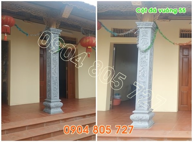 Mau cot da vuong hien nha tho