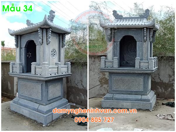 Mau mieu tho than linh bang da dep nam 2024 2025