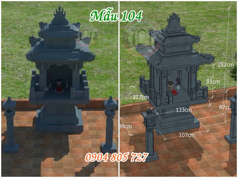 Mau mieu tho than linh bang da dep nam 2024 2025