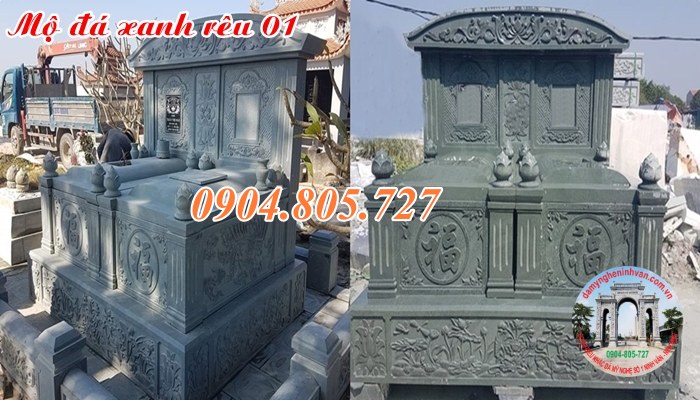 Mau mo da xanh reu cao cap dep gia re nam 2023