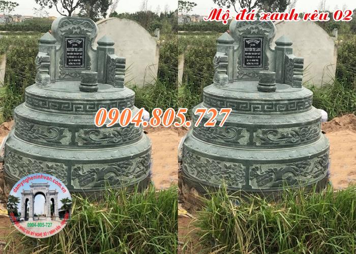 Mau mo da xanh reu cao cap dep gia re nam 2023