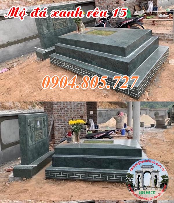 Mau mo da xanh reu cao cap dep gia re nam 2023