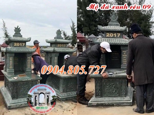 Mau mo da xanh reu cao cap dep gia re nam 2023