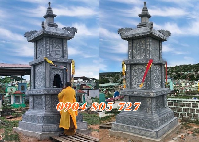 Mau mo thap da de hai cot ban o Lam Dong