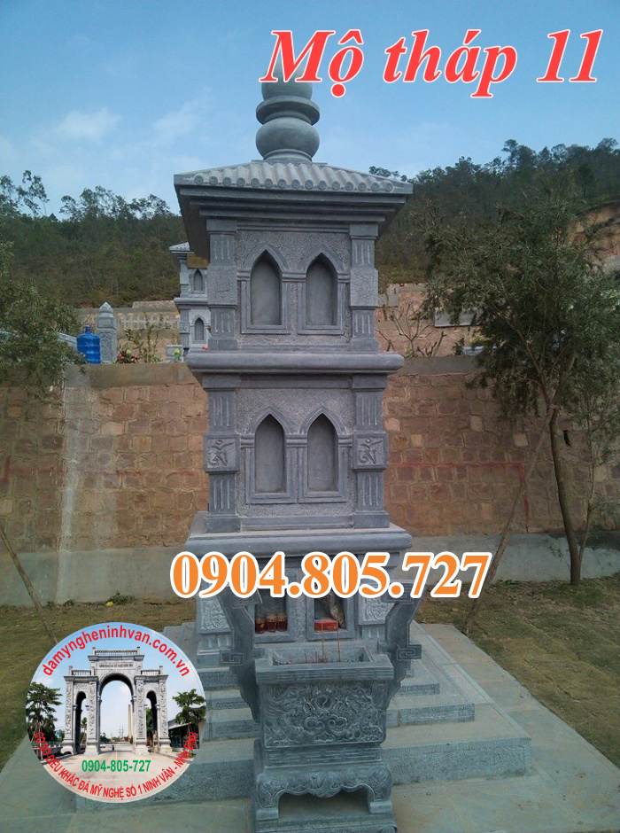 Mau mo thap da dep de tro cot 2023