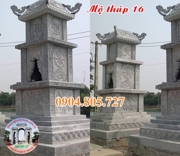 Mau mo thap da dep de tro cot 2023