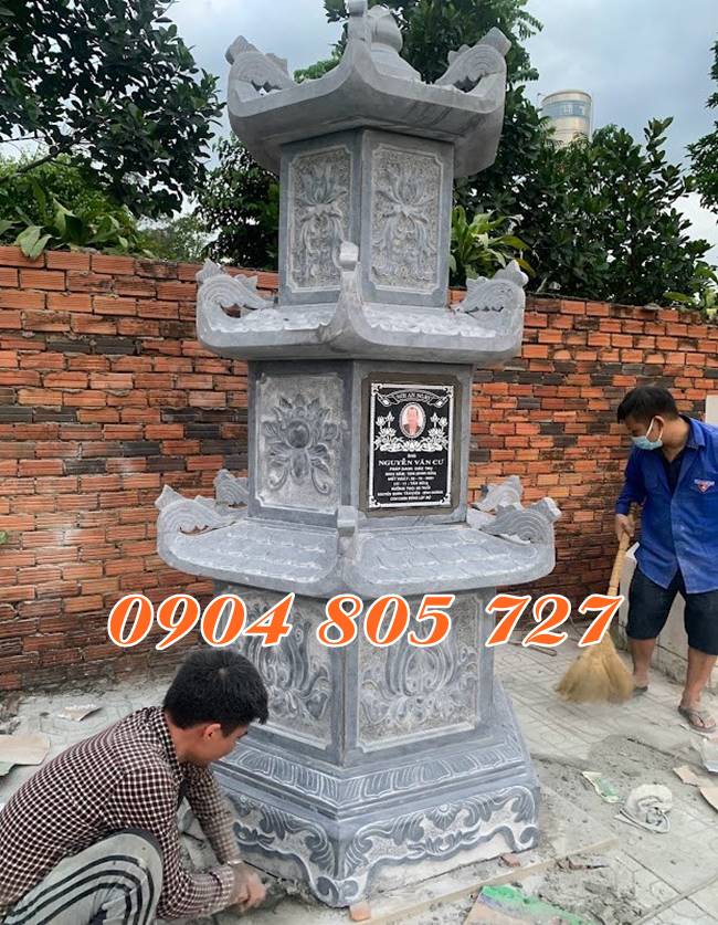 Mo thap da de tro cot hai cot tho cot tai Nam Bo