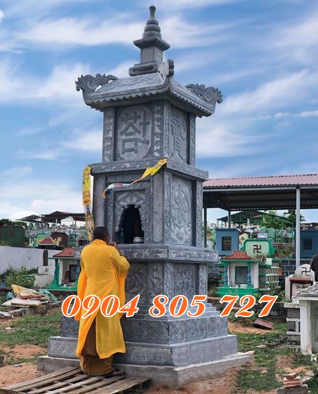 Mo thap da de tro cot hai cot tho cot tai Nam Bo