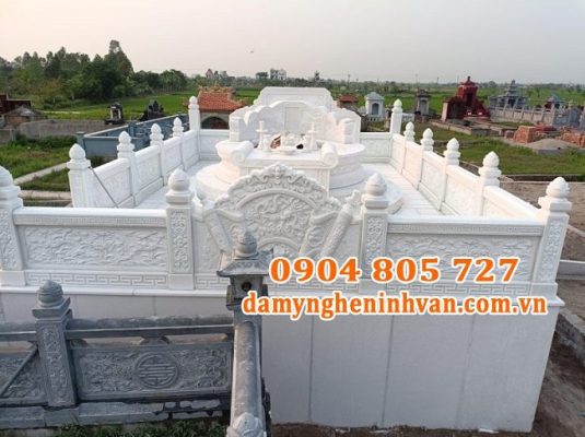 Nhung mau mo da trang phong thuy dep